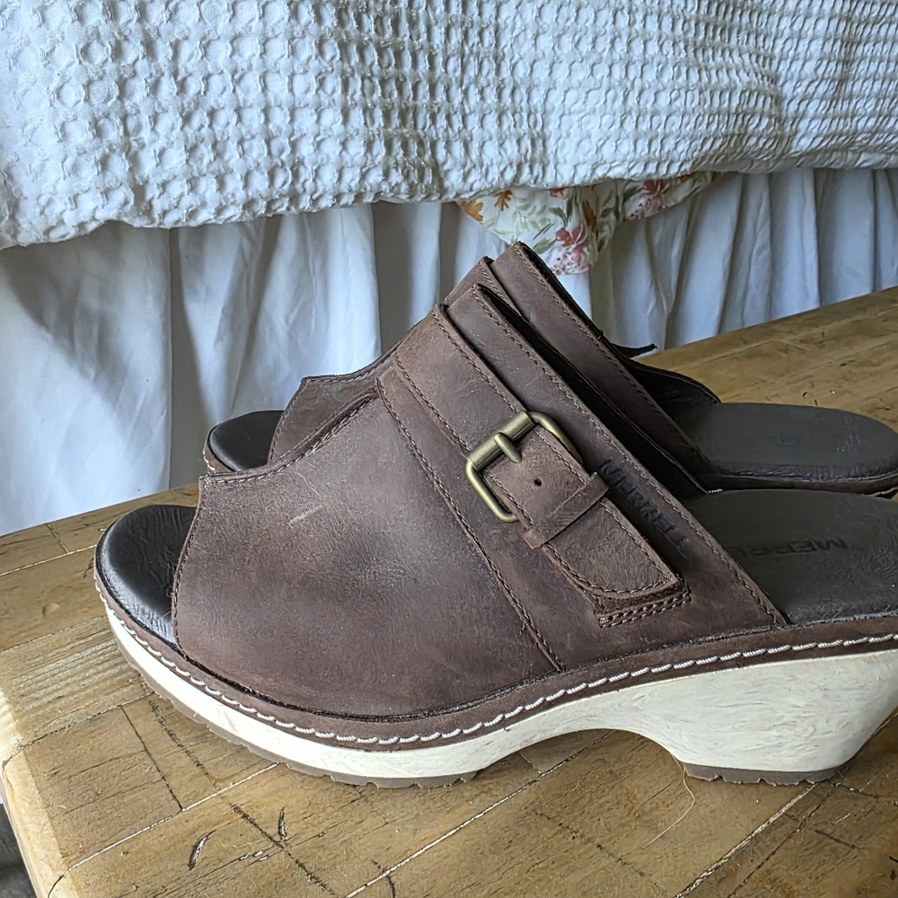 Merrell Halendi Slide Wedge Womens 8.5